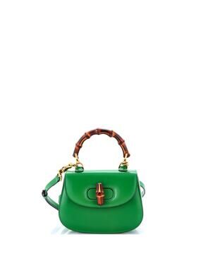 Gucci Bamboo Top Handle Bag Leather #372935G24B